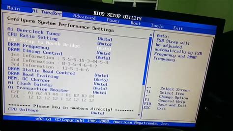 Setting Bios Asus P5q Pro For Mining Youtube
