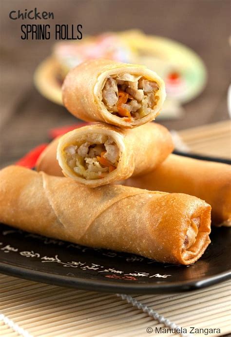 Town fiestas, birthday parties, family reunions, and other special occasions will not be complete without it. Spring Roll Recipe Chicken Mince : Thai Chicken Spring ...