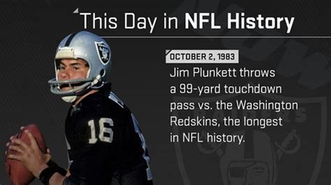 This Day In Nfl History Jim Plunkett Throws Longest Td Pass