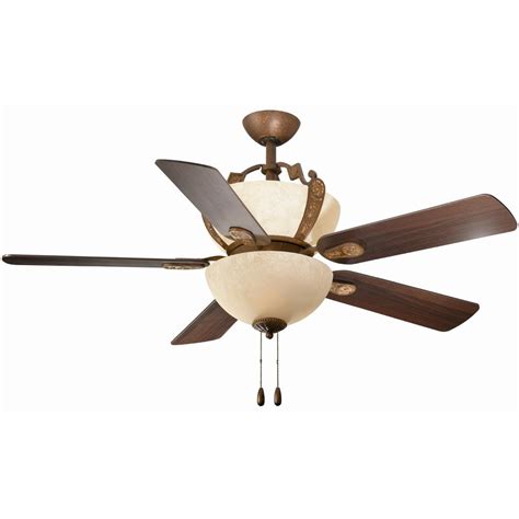 By helping to push cold air down from the ceiling to the floor, a fan can make any room feel significantly more. Moroccan Bronze 5-blade 52-inch Lighted Ceiling Fan - Free ...