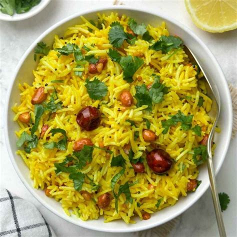 Easy Lemon Rice Instant Pot Indian Veggie Delight
