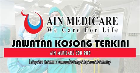 One medicare sdn bhd is a company based out of malaysia. Jawatan Kosong di Ain Medicare Sdn Bhd - 14 November 2018 ...