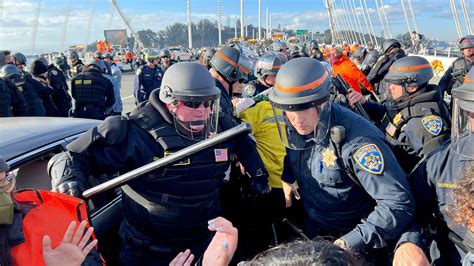 Bay Bridge Protest In San Francisco Over Apec Summit Sees 81 Arrested