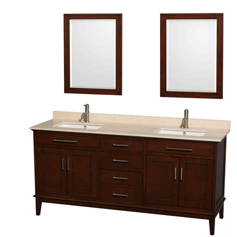 We offer free shipping on all kitchen & bathroom cabinet orders over $2100. Hatton 72" Double Bathroom Vanity by Wyndham Collection ...