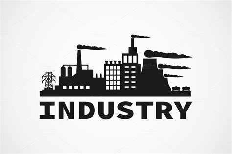 Industry Logo ~ Logo Templates On Creative Market