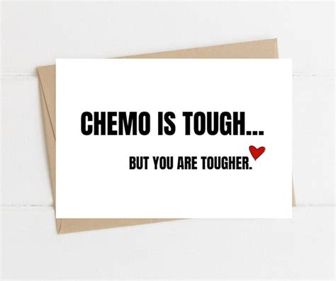 Chemo Card Chemotherapy Get Well Cancer Card Etsy