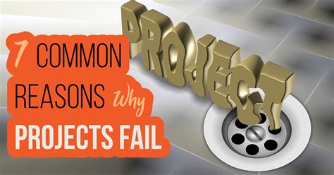 7 Common Reasons Why Projects Fail - Article - Quizony.com