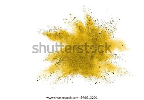 Abstract Powder Splatted Background Colorful Powder Stock Photo Edit