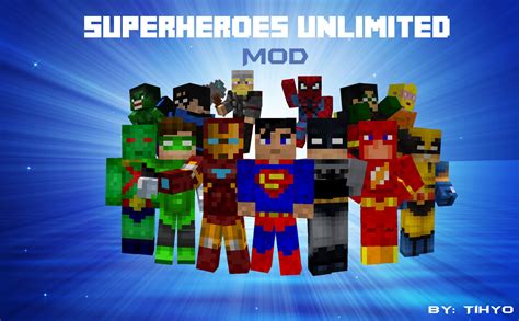Blue Craftzinho Superheroes Unlimited Mod