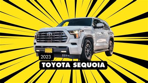 The 2023 Toyota Sequoia Is The Most Luxurious Toyota Ever Kendall