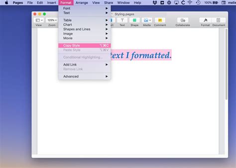 How To Copy And Paste Styles To Easily Format Text In Macos