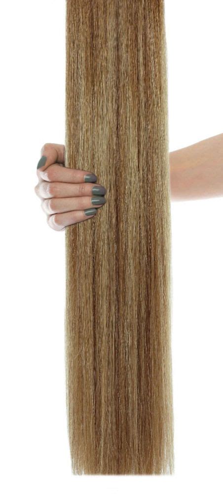 18 Inch Gold Double Weft Caramelized Beauty Works