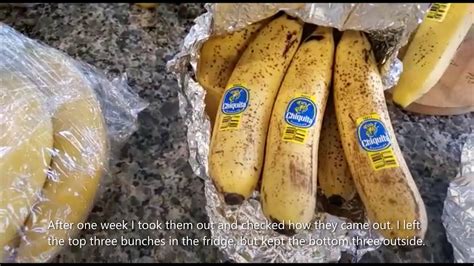 How To Keep Bananas Fresh Longer Youtube