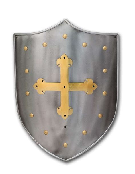 Templar Cross Shield By Marto 9637 Toledo Swords