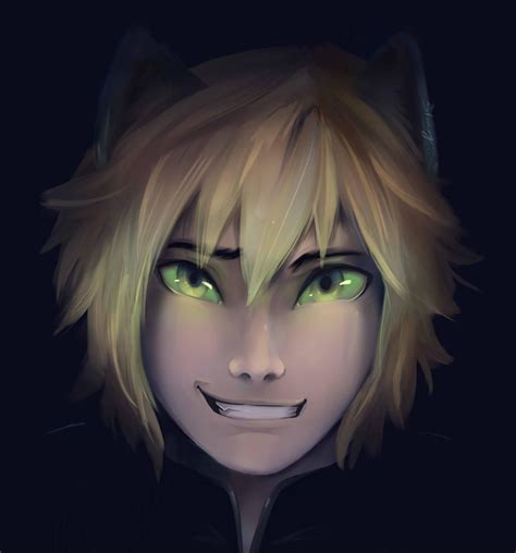 Chat Noir Maskless By Strangerina On Deviantart