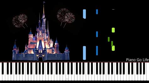 Disney Intro Theme Piano Tutorial Youtube