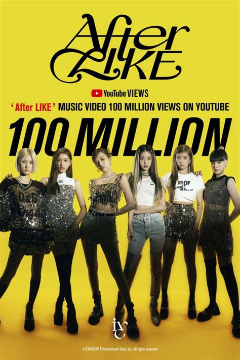 Ives After Like Mv Surpasses 100 Million Views