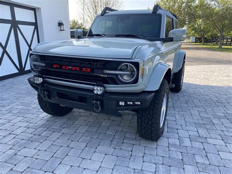 My Version Of The Heritage Edition Grill Bronco6g 2021 Ford