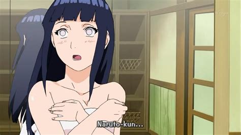 Naruto Sees Hinata With Towel And She Is Ashamed Sub Spanish Hd Naruto Shippuden Youtube