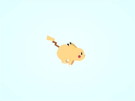 Animated Pikachu In Css3 By Gautam Krishnan On Dribbble
