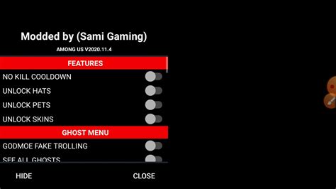 Sami Gaming Mod Menu Gameplay Youtube