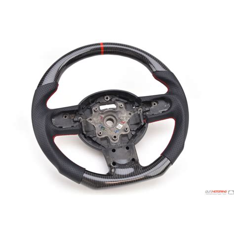 R56 Mini Cooper Carbon Fiber Leather Steering Wheel Mini Cooper