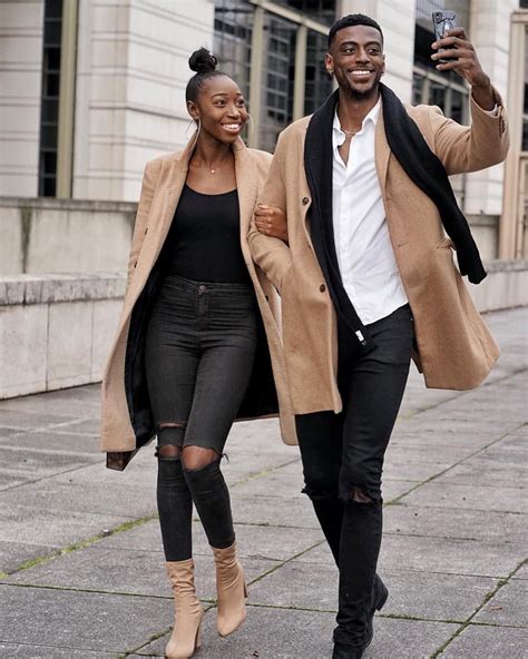 Matching Outfits Black Couple Photoshoot Ideas Home Design Ideas