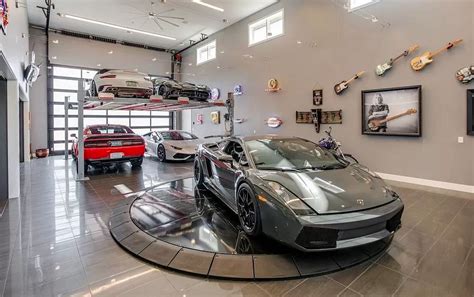 Gorgeous Race Track House Is For A True Car Enthusiast With Some Money