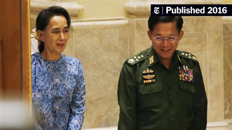 Aung San Suu Kyi Moves Closer To Leading Myanmar The New York Times