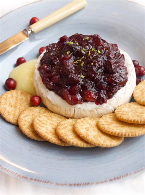 Spiced Cranberry Baked Brie Sara Mellas