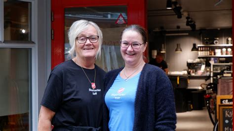 tønsberg frelsesarmen nå åpner marianne og lene snart dørene til kafeen dette er det mange