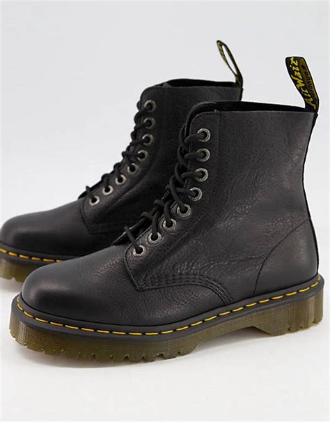 Dr Martens 1460 8 Eye Pascal Bex Boots In Black Asos
