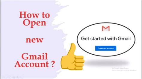 How To Open New Gmail Account Youtube