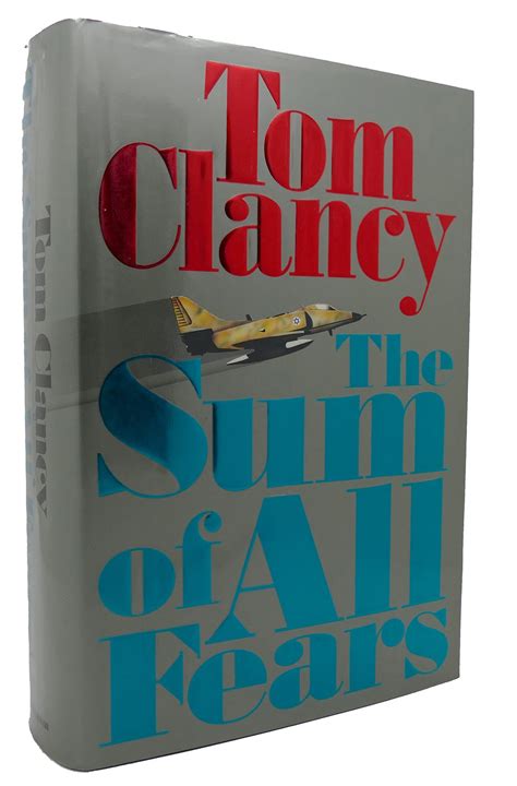 The Sum Of All Fears Tom Clancy First Edition First Printing