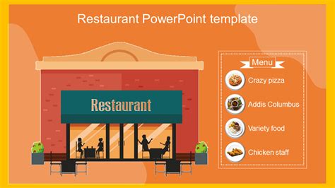 Background Restaurant Powerpoint Template