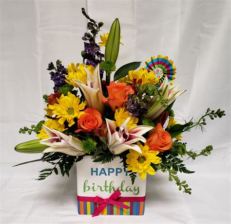 The Ftd Birthday Brights Bouquet In Alexandria La Micheles Flower Shop