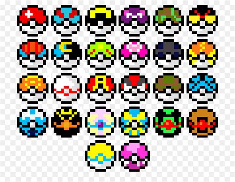 Последние твиты от pokemon pixel art (@pokemonpixelart). Minecraft Pokémon Poké Ball Pikachu Pixel art - pokeball ...