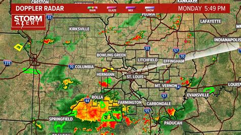 St Louis Forecast Storms To Move Through Monday Evening Ksdk Com