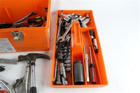 Contico Tool Box With Tools 10 Pieces Property Room