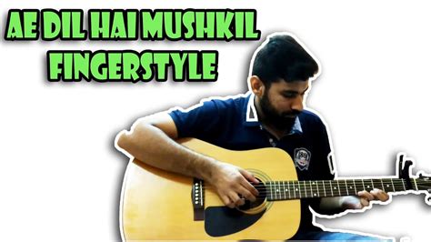 Ae dil hai mushkil is every fan girl's dream come true. Ae Dil Hai Mushkil Fingerstyle Beginner - YouTube