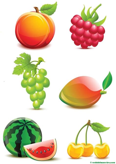 Dibujos De Frutas Y Verduras Web Del Maestro