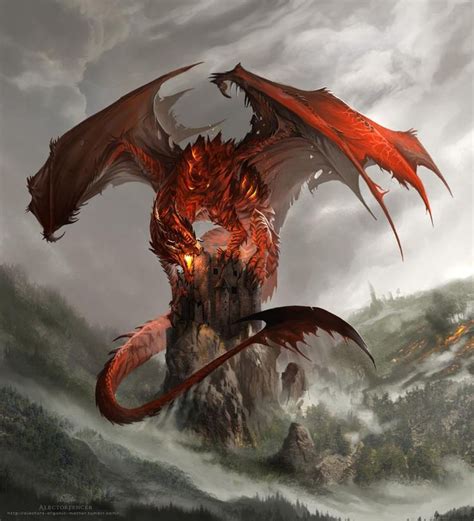 25 Best Ideas About Red Dragon On Pinterest Fantasy Dragon Fire