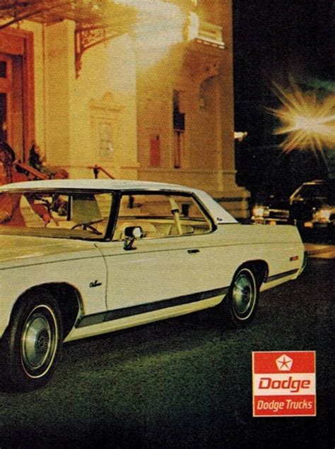 Dodge Monaco 1974 Retro Ads Vintage Car Ads Old School Etsy