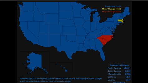 28 Us Power Outage Map Maps Online For You