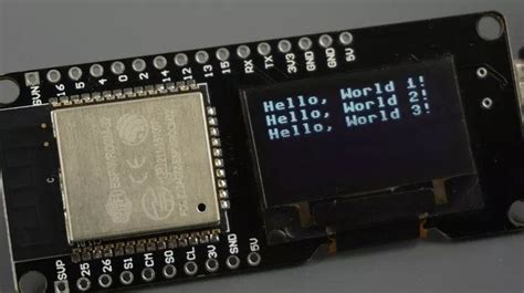 ESP32 Built In OLED Board Wemos Lolin32 Pinout Libraries And OLED