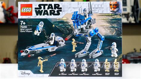 Lego Star Wars 75280 501st Legion Clone Trooper Review 2020 Tin