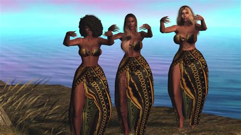 Mapouka A Second Life Dance Video Youtube