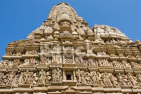 Templo De Khajuraho Madhya Pradesh India Fotografías De Stock