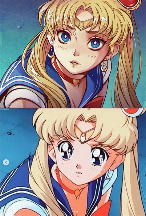 Sailor Moon Redraw By Radittz On Deviantart Sailor Moon Fan Art