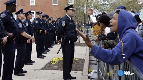 Mom Slaps Son Rips Him From Baltimore Riots